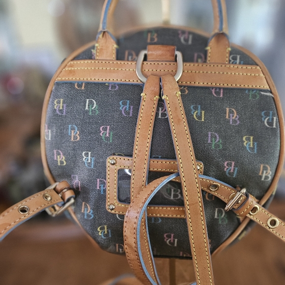 Dooney and Bourke round Backpack - Picture 2 of 8